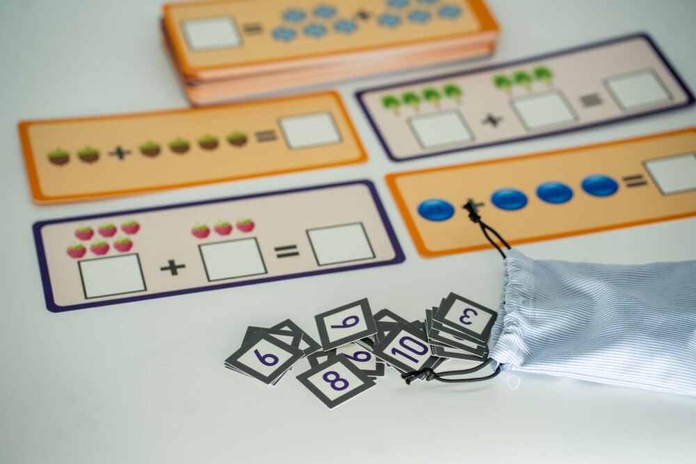 Mokymosi priemonės padeda išmokti skaičiuoti